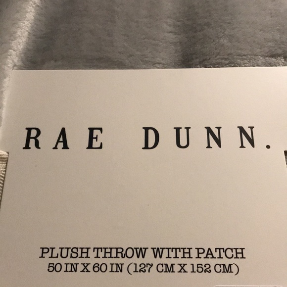 Rae Dunn- RELAX - throw - Picture 2 of 2